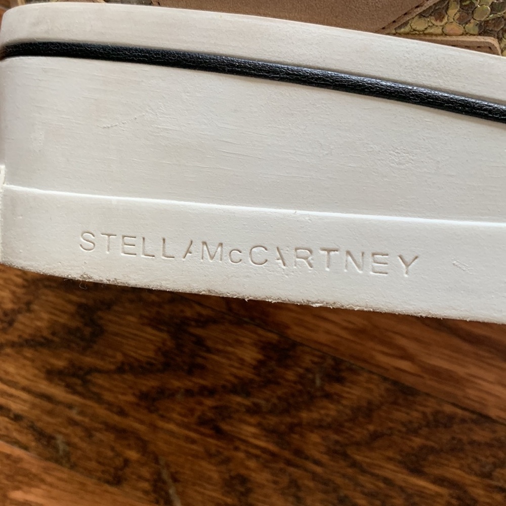 Stella McCartney sand color Platform Sneakers - NFS so not buy - Picture 3 of 11